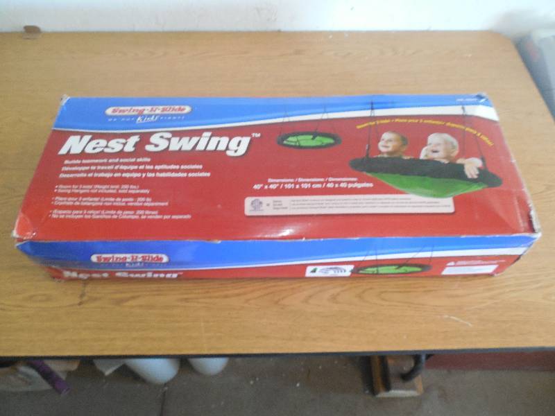 lot 57 image: Swing-N-Slide Playsets Green Nest Swing