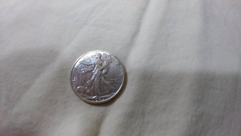1943 Walking Liberty Half Dollar (Silver)