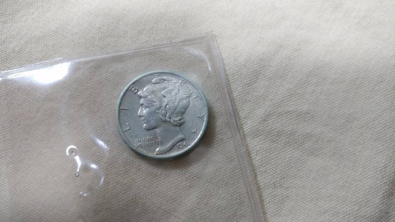 1941 Mercury Dime