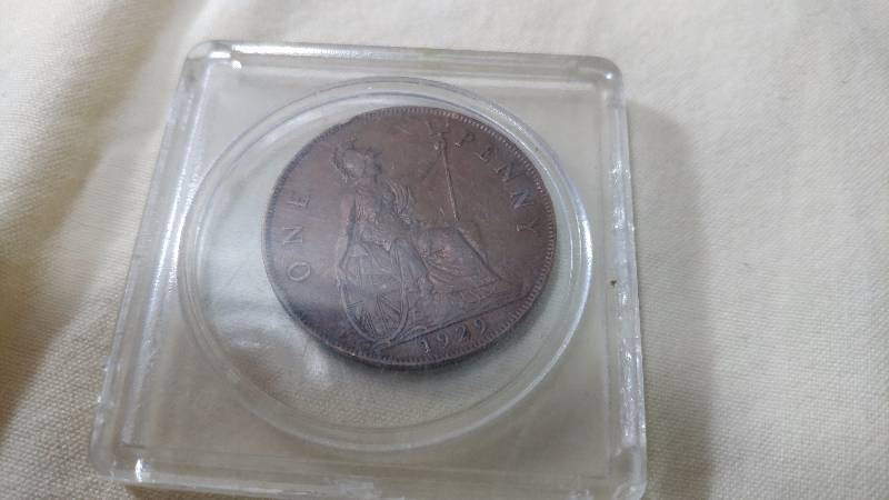1929 King George Penny