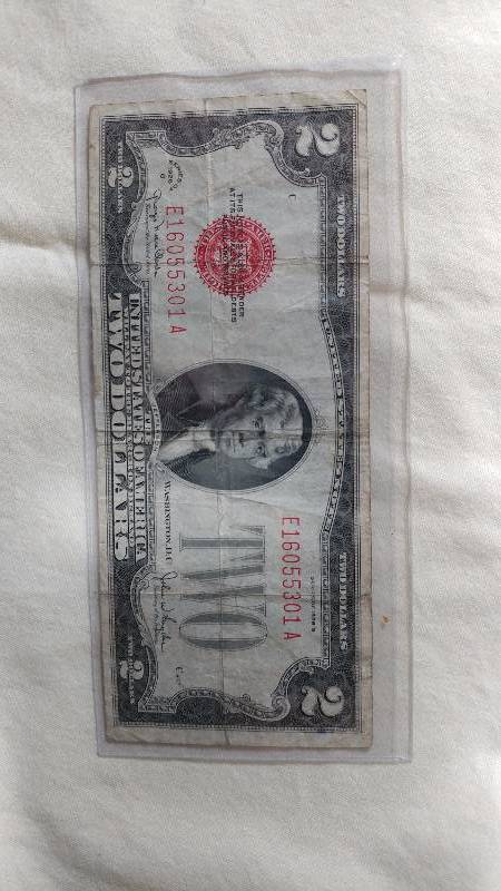 1928G 2 Dollar Bill