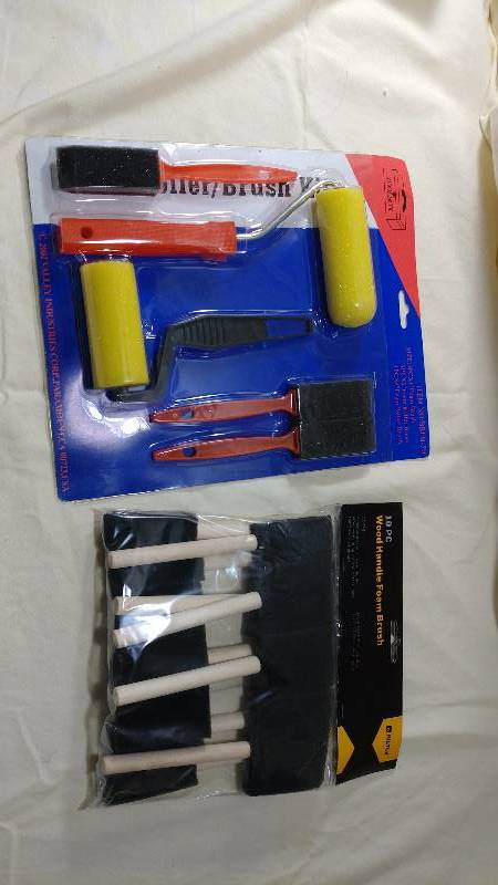 Paint Rollers and Brushes