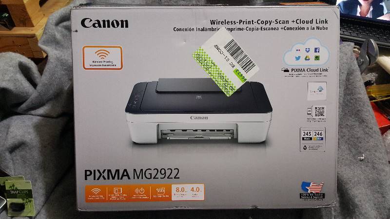 Lightly used printer Canon MG2922