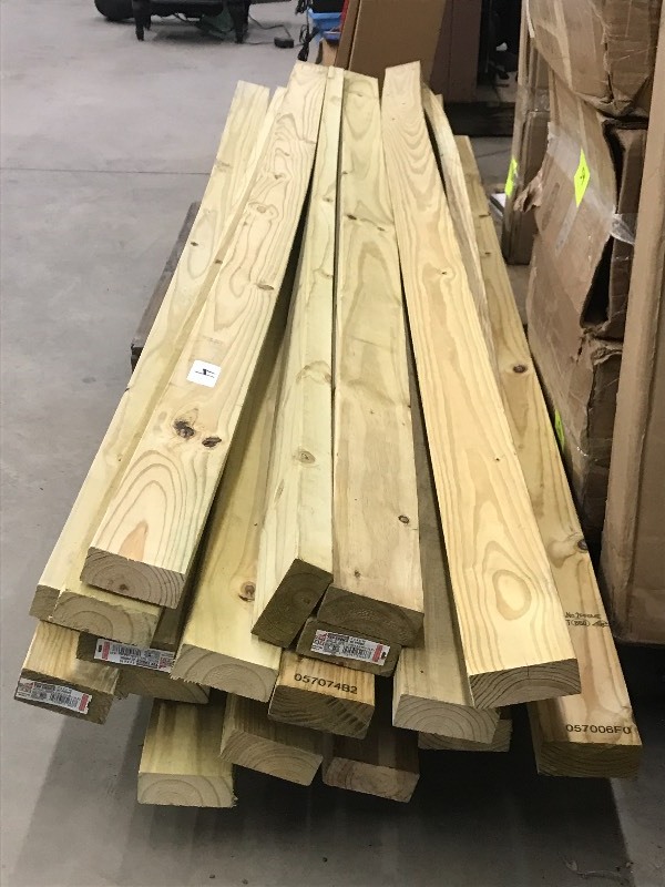 lot 4 image: Treated Lumber