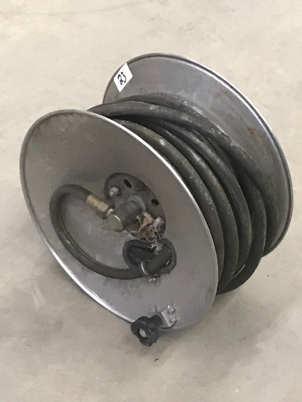 lot 23 image: Commercial Hose Reel With Hydraulic...