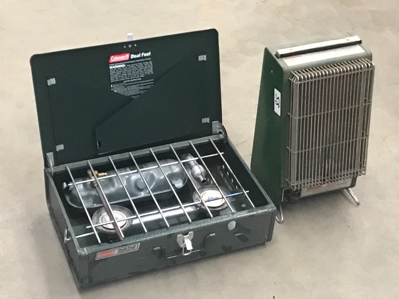 lot 58 image: Lot Of Coleman DualFuel Campstove ...