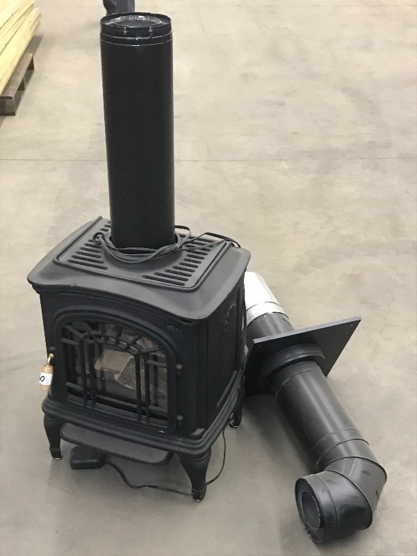 lot 60 image: Heat-N-Glo Viennai Natural Gas Cast...