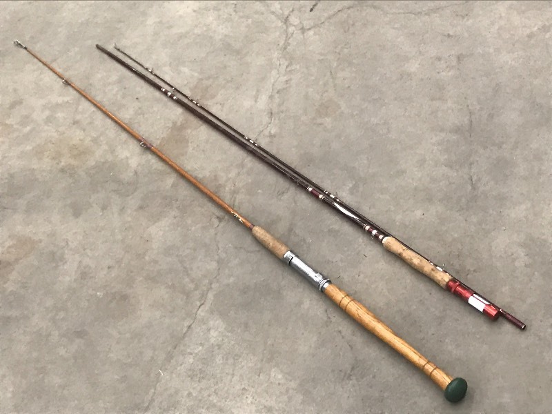 lot 71 image: (1) Vintage Berkley 2-Piece 8ft Rod...