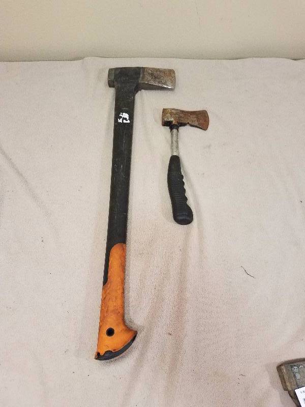 lot 22 image: Axe and Hatchet