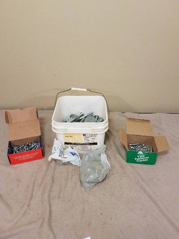lot 89 image: Mixed bucket of Bolts