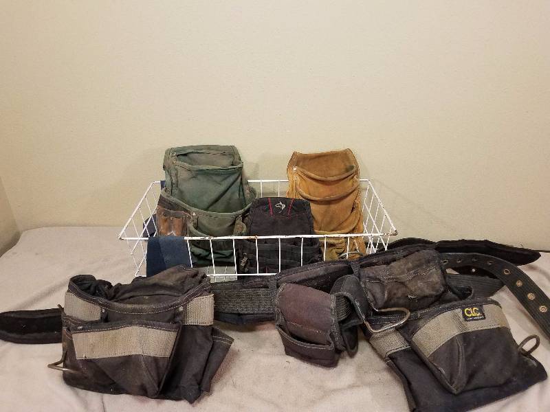 lot 94 image: Mixed lot of Tool Belts and Belt pieces