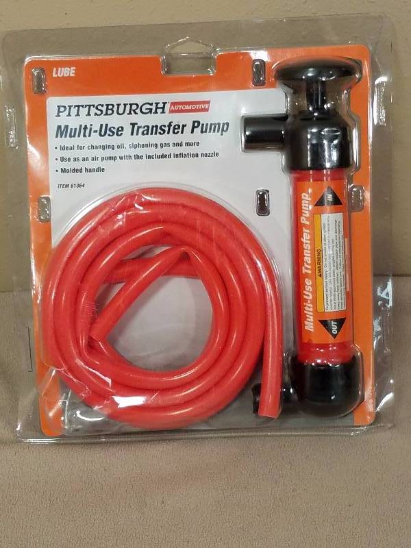 lot 106 image: Pittsburgh Automotive Multi Use Transfer Pump