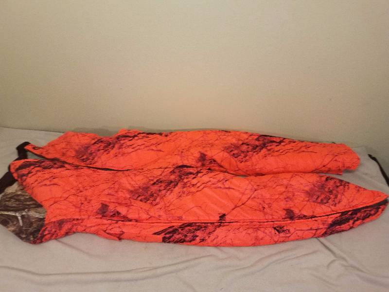 lot 164 image: Naked North Reversal able Blazer orange and Camo Bibs