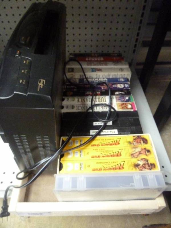 VCR with Movies