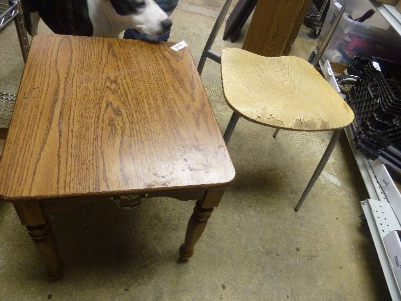 End Table and Chair