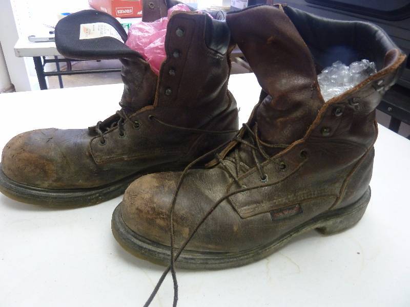 Red Wing Steel Toe Work Boots