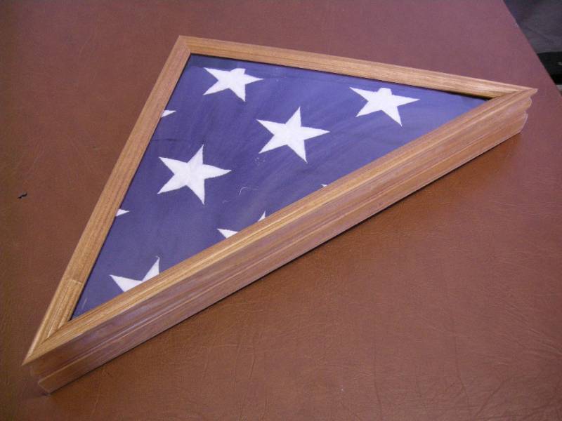 lot 41 image: Presentation Flag Case