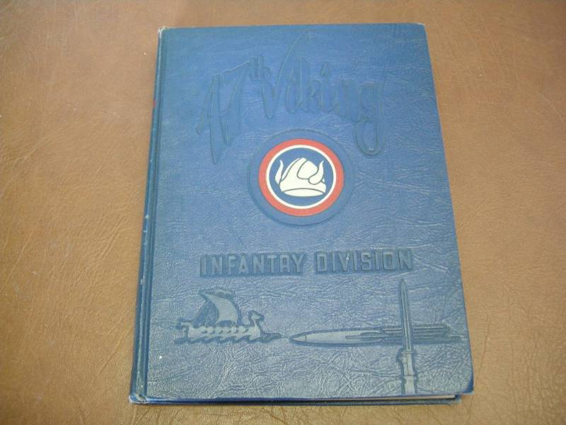 lot 53 image: Vintage 47th Viking Infantry Division Yearbook