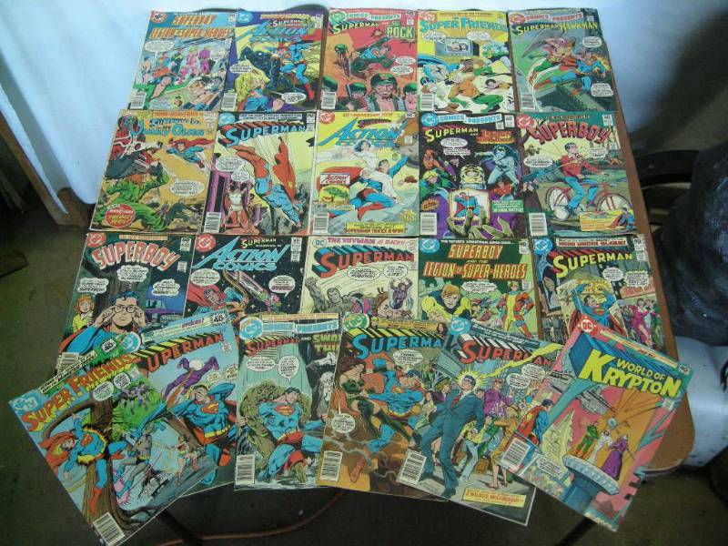 lot 54 image: Vintage DC Comics