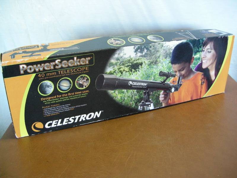 lot 66 image: Power Seeker 40mm Telescope