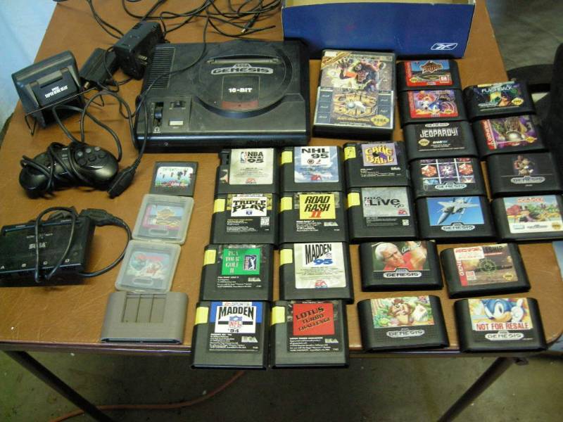 lot 72 image: Vintage Sega Genesis