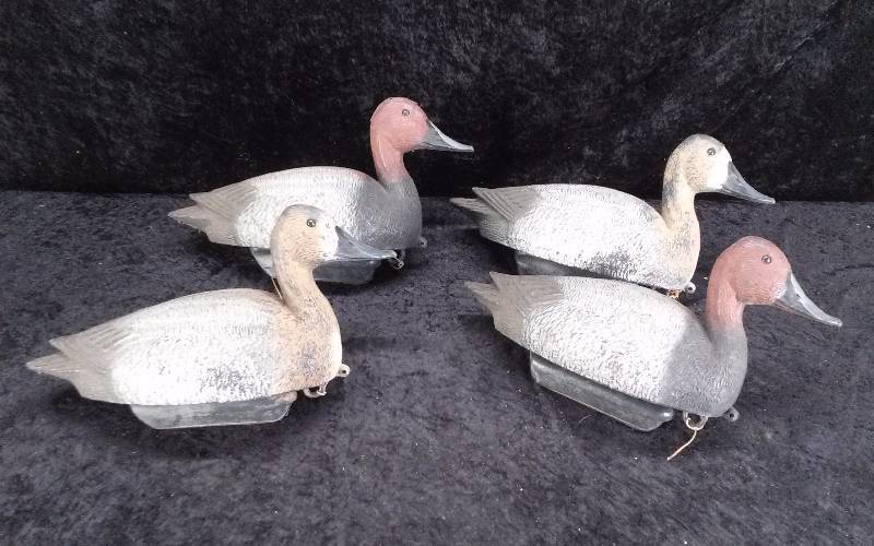 Lot - Carry Lite Canvas Back Decoys