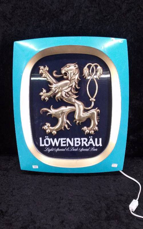 Lowenbrau Lighted Sign