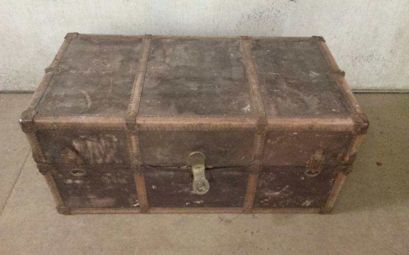 Vintage Wardrobe Trunk