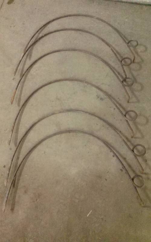 Vintage Hay Rake Tines