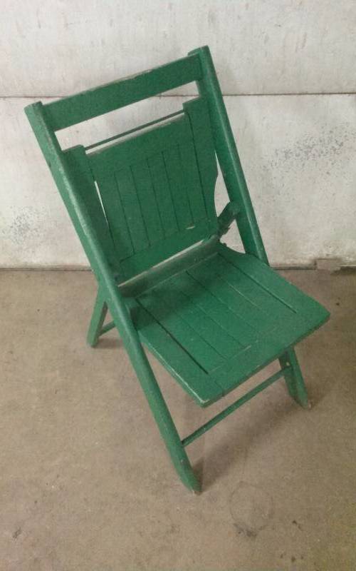 Wood Folding Chair