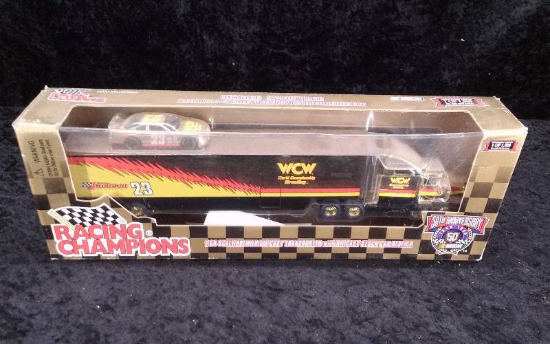 Racing Champions Premier Anniversary NASCAR Transporter, 164, World Champion Wrestling