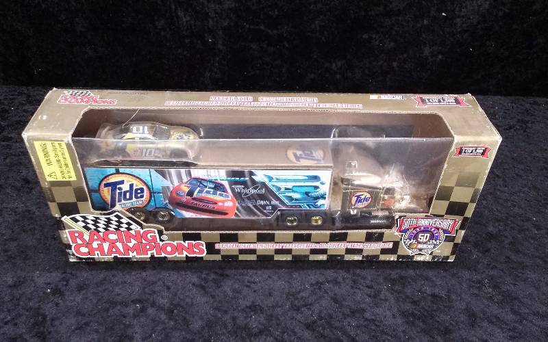 Racing Champions Premier Anniversary NASCAR Transporter, 164, Tide