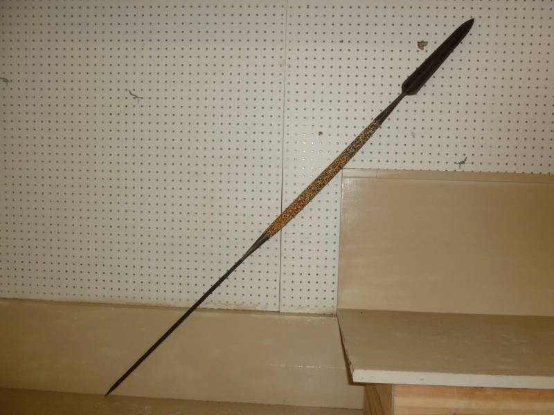 lot 7 image: Large Hunting Spear