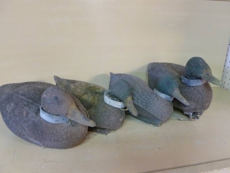 lot 27 image: Vintage Duck Decoys