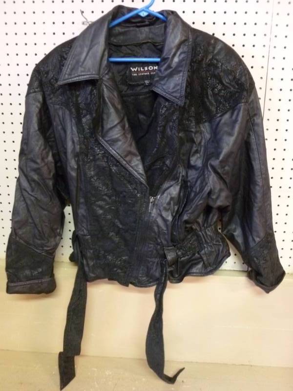 lot 93 image: Leather Jacket