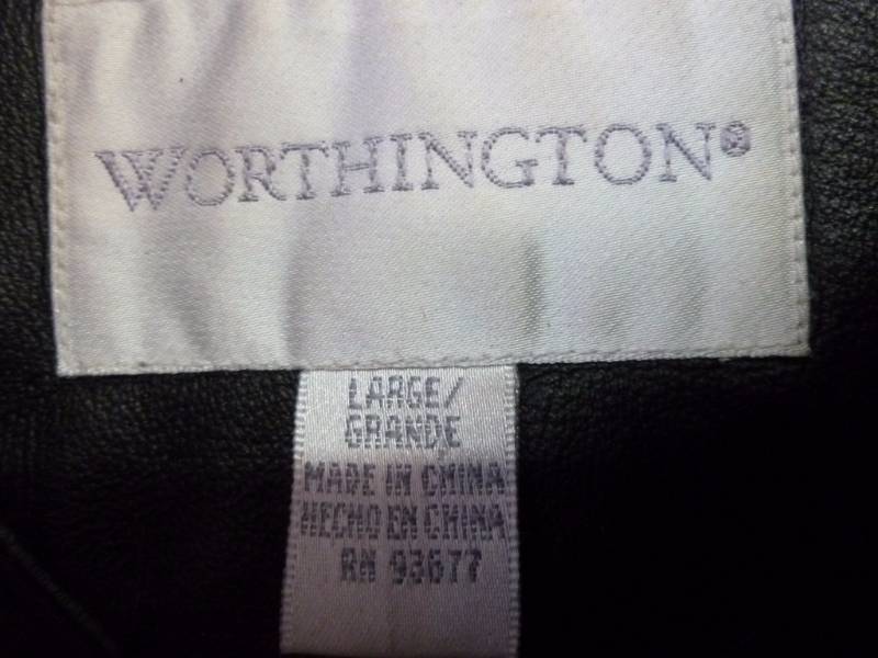 lot 175 image: Leather Jacket