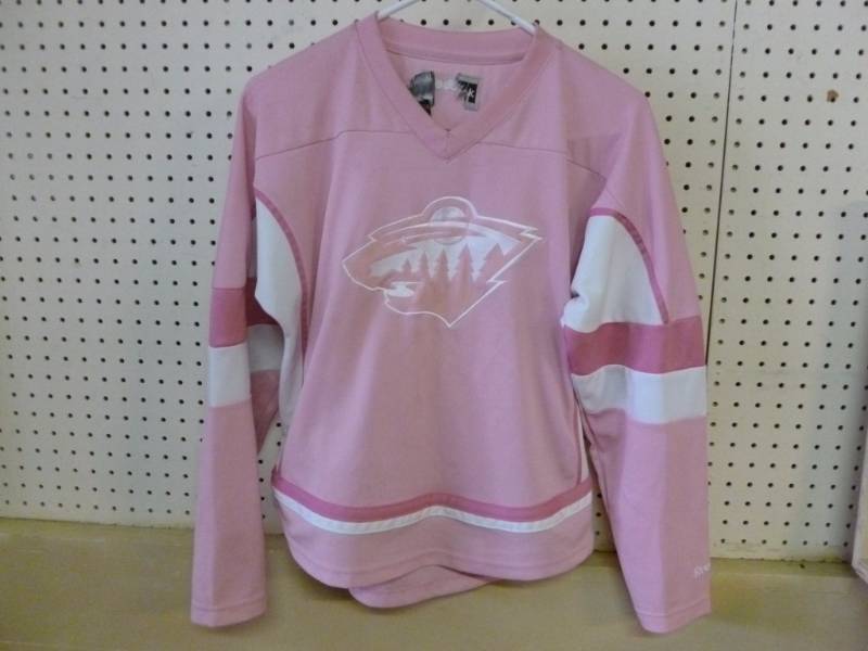 minnesota wild pink jersey