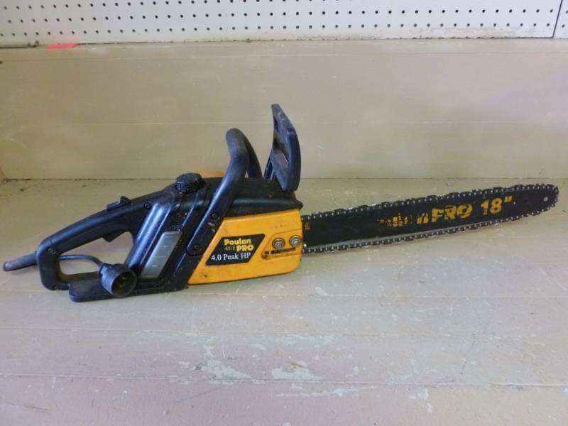 lot 257 image: Poulan Chain Saw