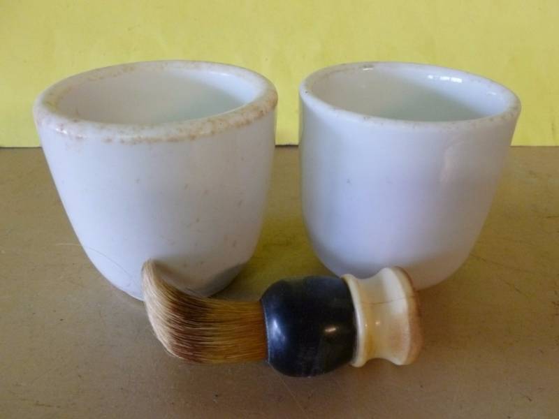 lot 272 image: Shaving Mugs