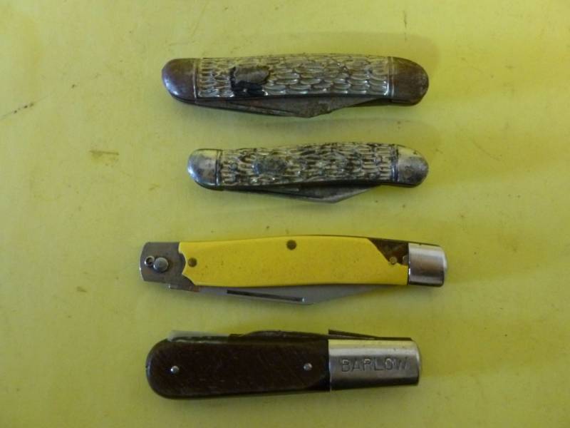 lot 299 image: Vintage Pocket Knives