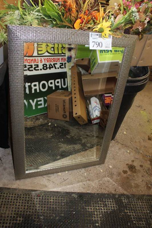 lot 790 image: Framed Wall Mirror