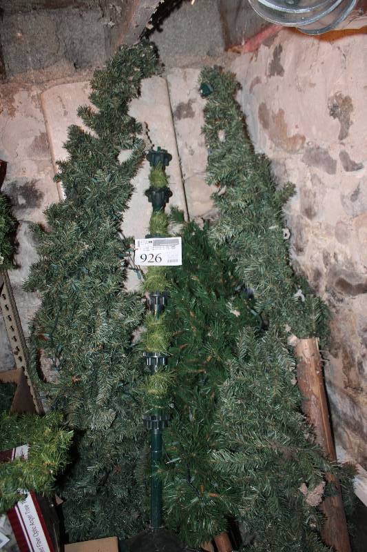 lot 926 image: Lot of (3) Artificial Christmas Trees