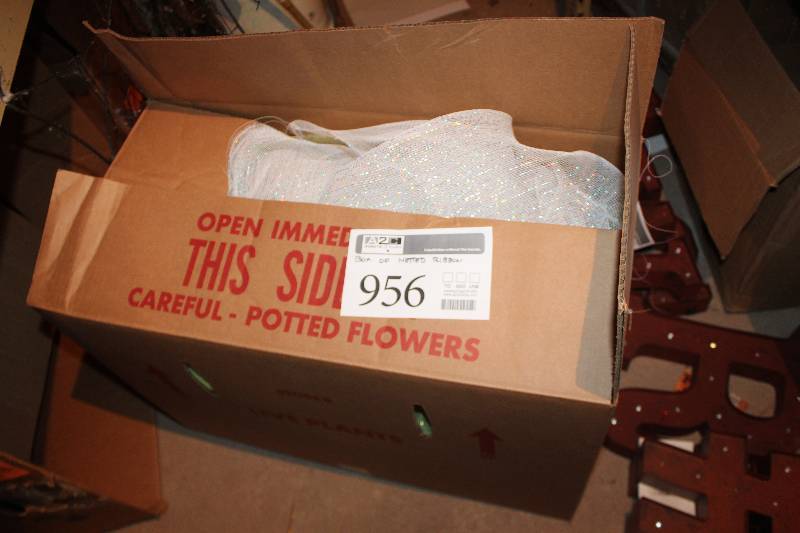 lot 956 image: Box of Netted Ribbon