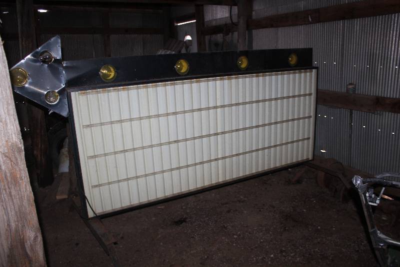 lot 700 image: Outdoor Signs Portable Electric Sign Section