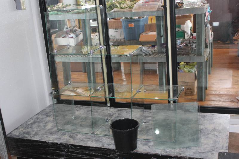 lot 754 image: Glass Display Case
