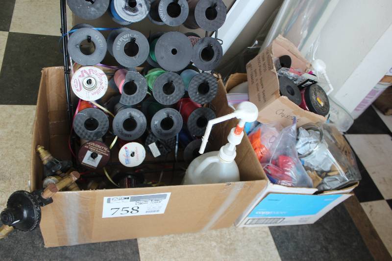 lot 758 image: Balloon Ribbon & Helium Nozzle