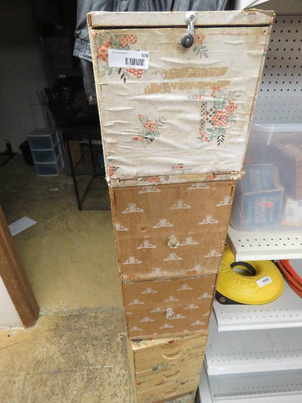 Vintage Storage Drawers