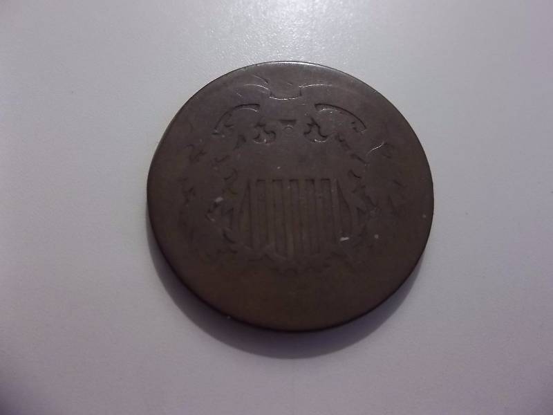 1864-2 Cent Piece