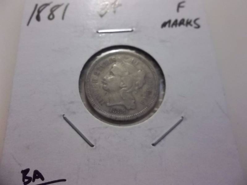 1881 3-Cent Piece