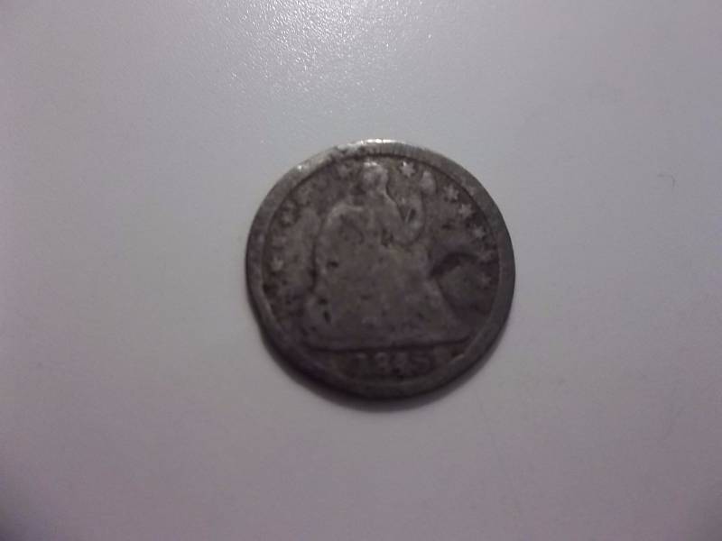 1845 Half Dime